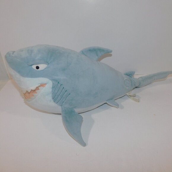 Disney Finding Nemo Large 22" plush Gray Bruce the Shark Stuffed RARE  Retired - Picture 1 of 7